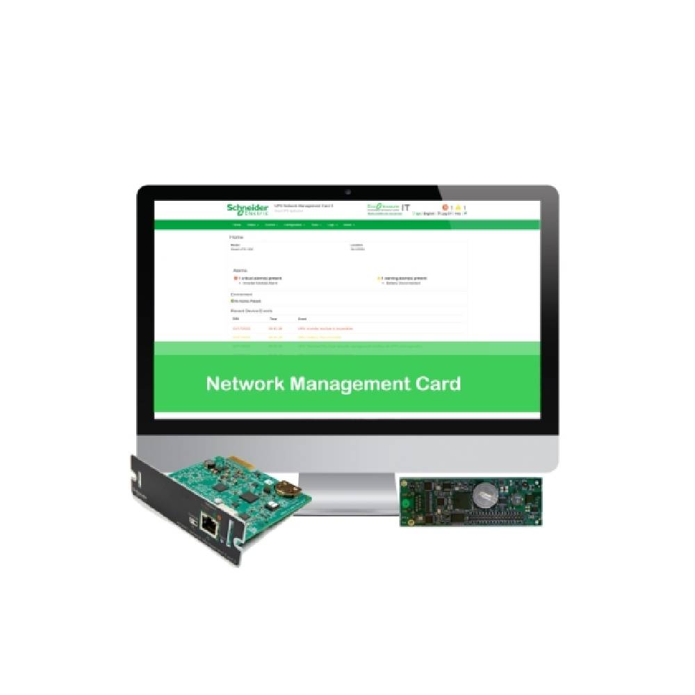 APC UPS Network Management Card, for use with smart-UPS® devices with a SmartSlot (Refurbished)) - UPS Centre