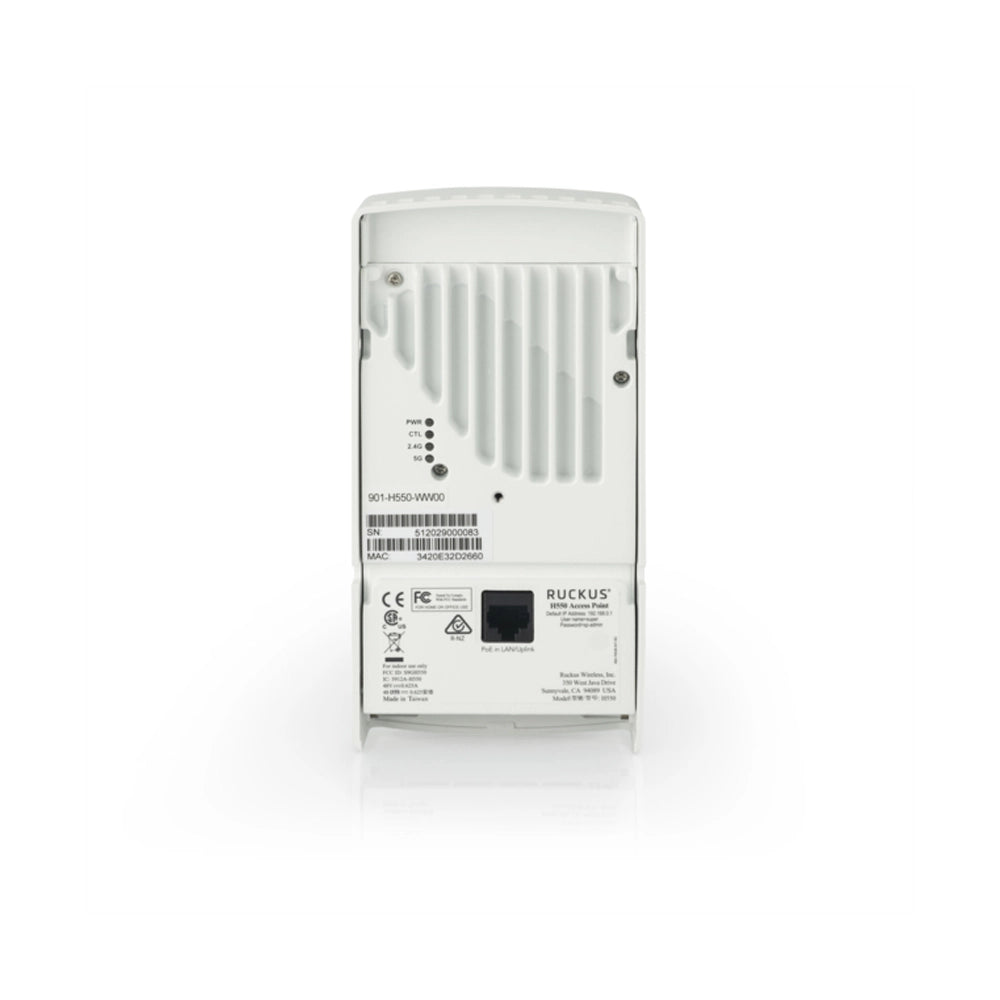RUCKUS H550 Wi-Fi 6 Indoor Access Point | 901-H550-WW00