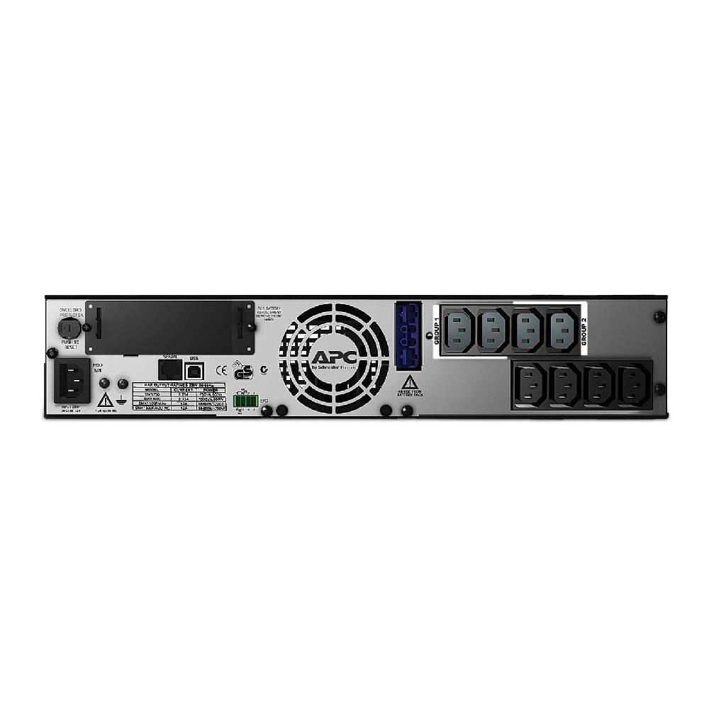 APC Smart - UPS X, Line Interactive, 1000VA, Rack/tower convertible 2U, 230V, 8x C13 IEC, SmartSlot, Extended runtime | SMX1000I - Network Warehouse