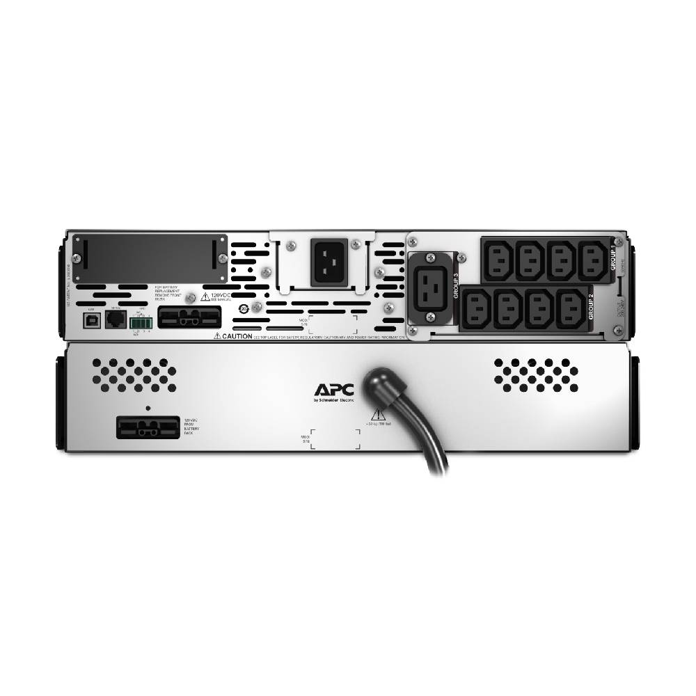 APC Smart - UPS X, Line Interactive, 2200VA, Rack/tower convertible 2U, 208V - 230V, 8x C13+1x C19 IEC, Network card, Extended runtime | SMX2200R2HVNC - Network Warehouse