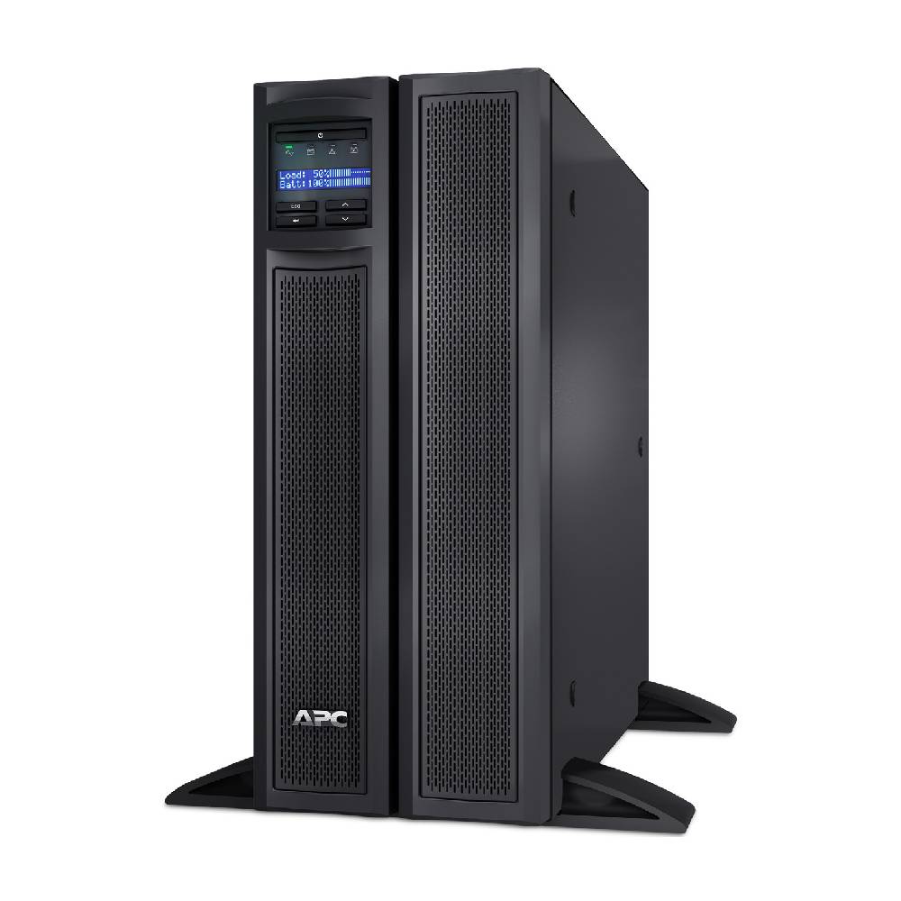 APC Smart - UPS X, Line Interactive, 2200VA, Rack/tower convertible 4U, 208V - 230V, 8x C13+2x C19 IEC, Network card, Extended runtime, Short depth | SMX2200HVNC - Network Warehouse