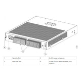 Cisco Catalyst 1000 8 & 16 Port PoE Switch Rear View
