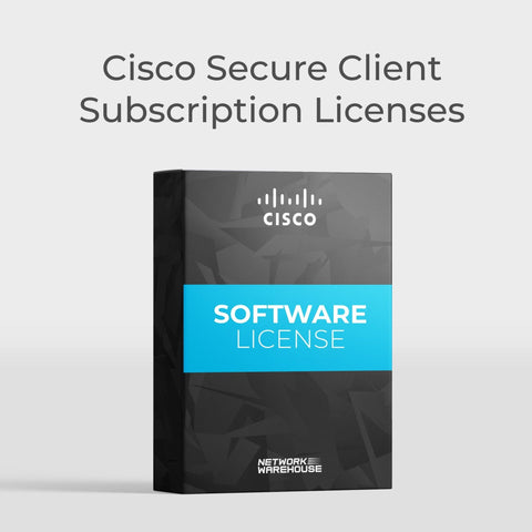 Cisco Secure Client Subscription (Term) Licenses (Per User) - Network Warehouse