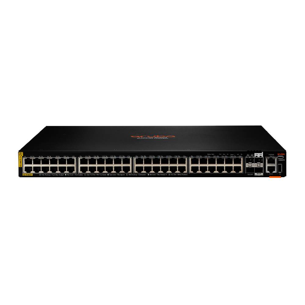 HPE Aruba CX 6200M 48G Class4 PoE 4SFP+ Switch | R8Q70A - Network Warehouse
