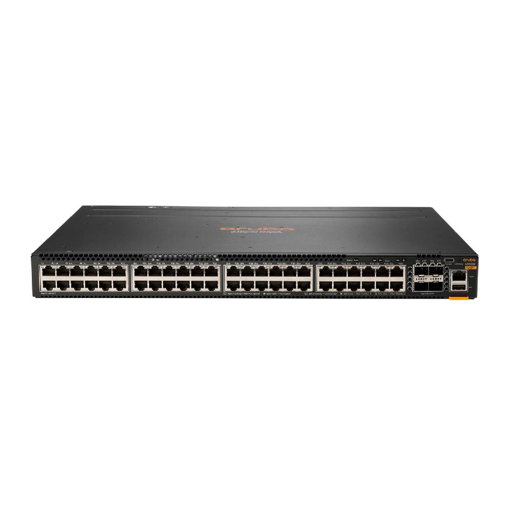 HPE Aruba CX 6300M 48 - port 1GbE and 4 - port SFP56 Power - to - Port 2 Fan Trays 1 PSU Bundle | JL762A - Network Warehouse