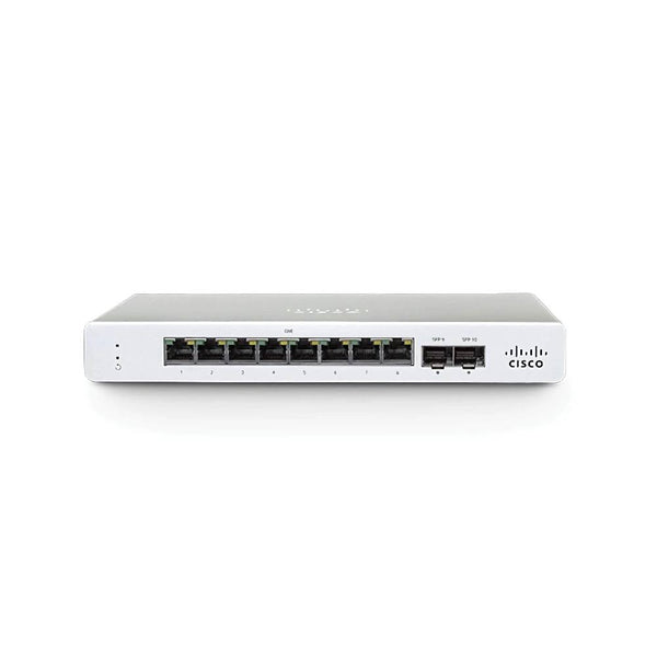 MS130-8-HW | Meraki 8-Port Gigabit Switch + 2 x 1G SFP