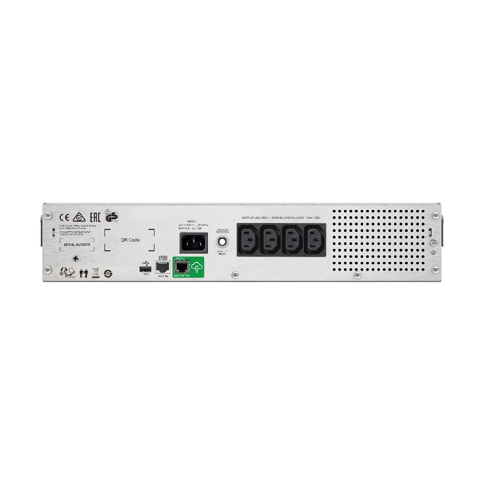 APC Smart-UPS C, Line Interactive, 1000VA, Rackmount 2U | SMC1000I-2U