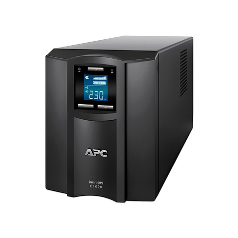 APC Smart-UPS C, Line Interactive, 1000VA, Tower | SMC1000I