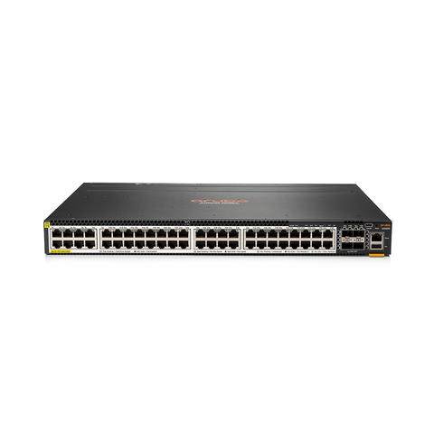 Aruba 6300M 48- port HPE Smart Rate 1/2.5/5GbE Class 6 PoE and 4-port SFP56 Switch | JL659A