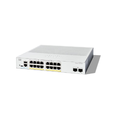 Cisco Catalyst 1200 16-Port PoE+ Gigabit Switch + 2x SFP | C1200-16P-2G