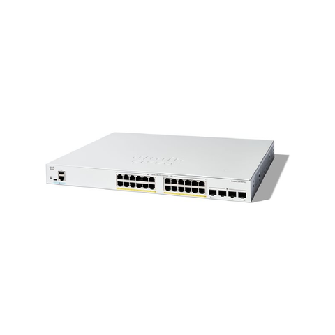 Cisco Catalyst 1200 24-Port PoE+ Gigabit Switch + 4x SFP | C1200-24FP-4G