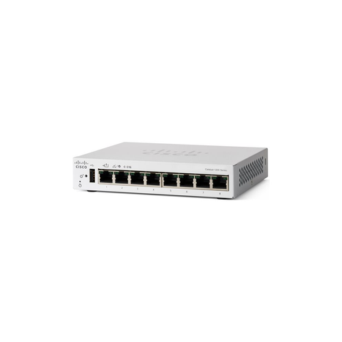 Cisco Catalyst 1200 8-Port Gigabit Desktop Switch | C1200-8T-D