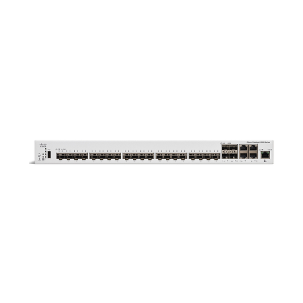 Cisco Catalyst 1300 24-Port SFP+ (20x 10G SFP+ + 4x 10G Copper/SFP+ ...