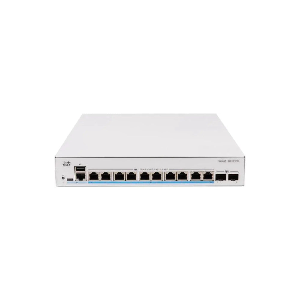 Cisco Catalyst 1300X 10x PoE++ mGig Switch | C1300X-10NU-2X