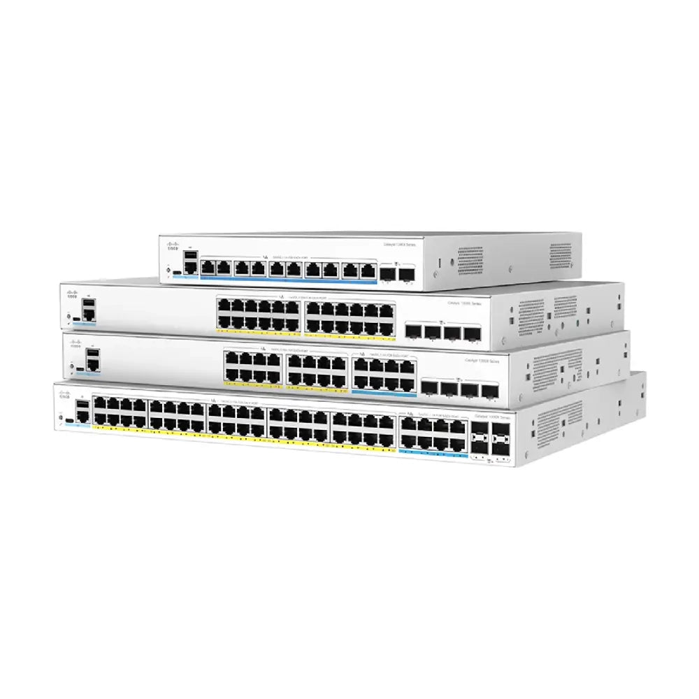 Cisco Catalyst 1300X 10x PoE++ mGig Switch | C1300X-10NU-2X – Network ...