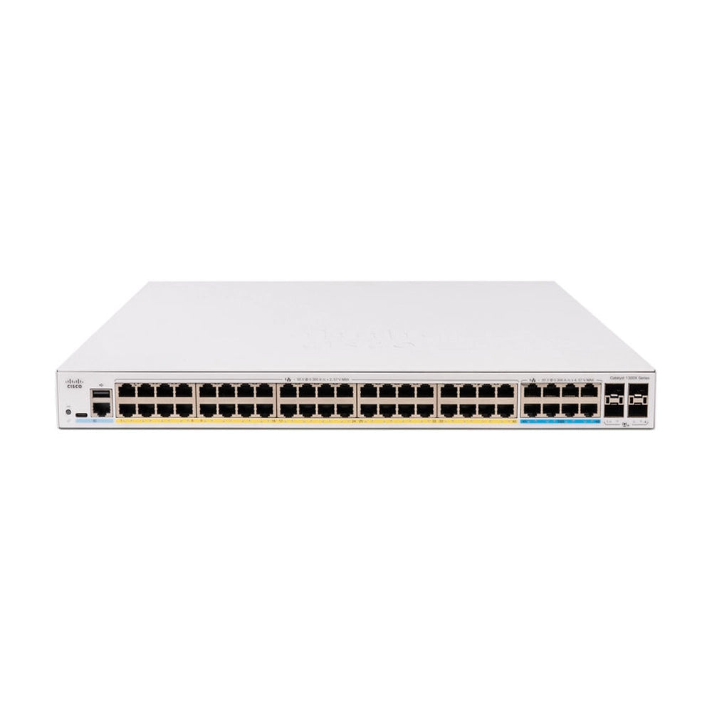 Cisco Catalyst 1300X 48x PoE++ mGig Switch|C1300X-48NGU-4X – Network ...