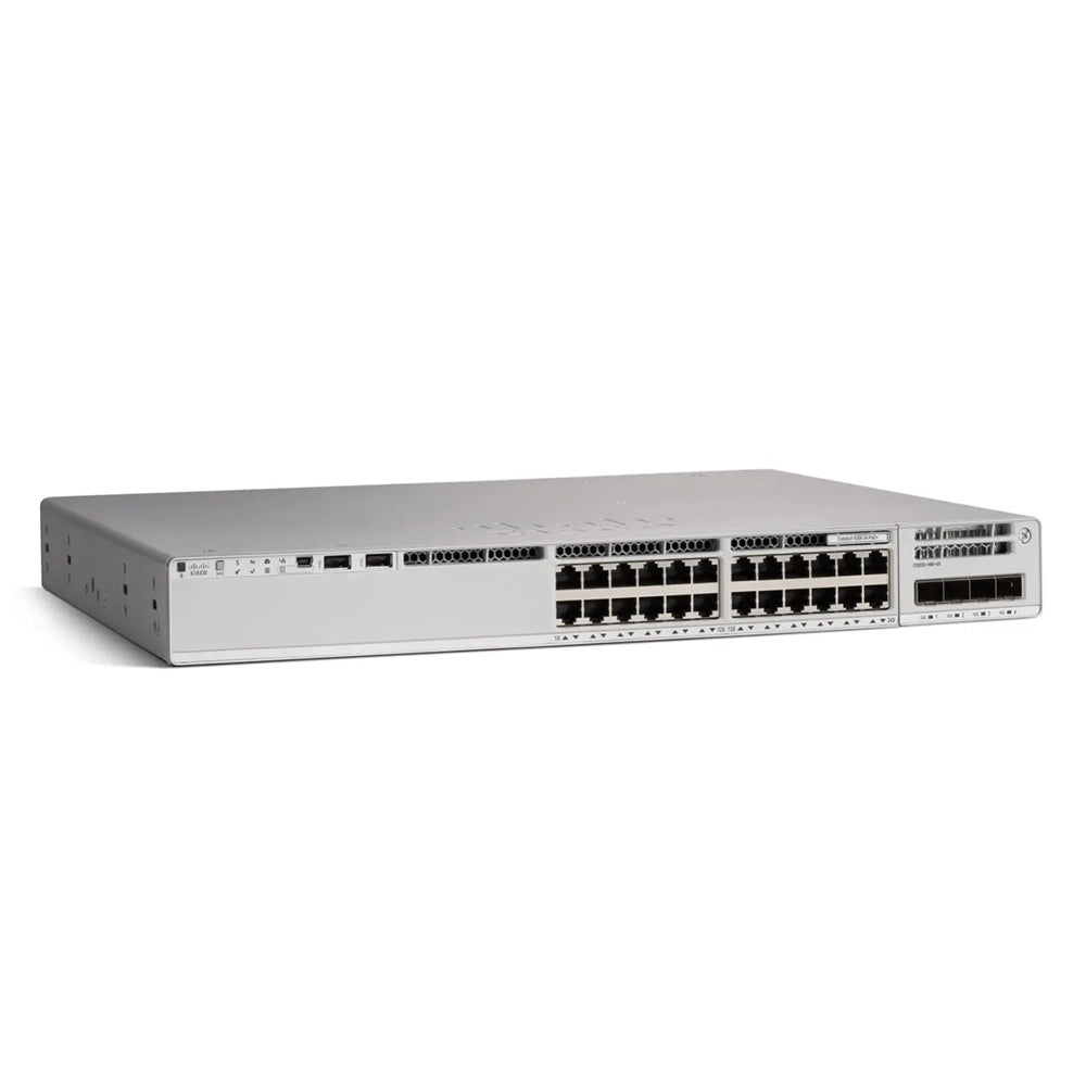 Meraki Catalyst 9200L-M 24-Port Gigabit SFP+ Switch | C9200L-24P-4X-M