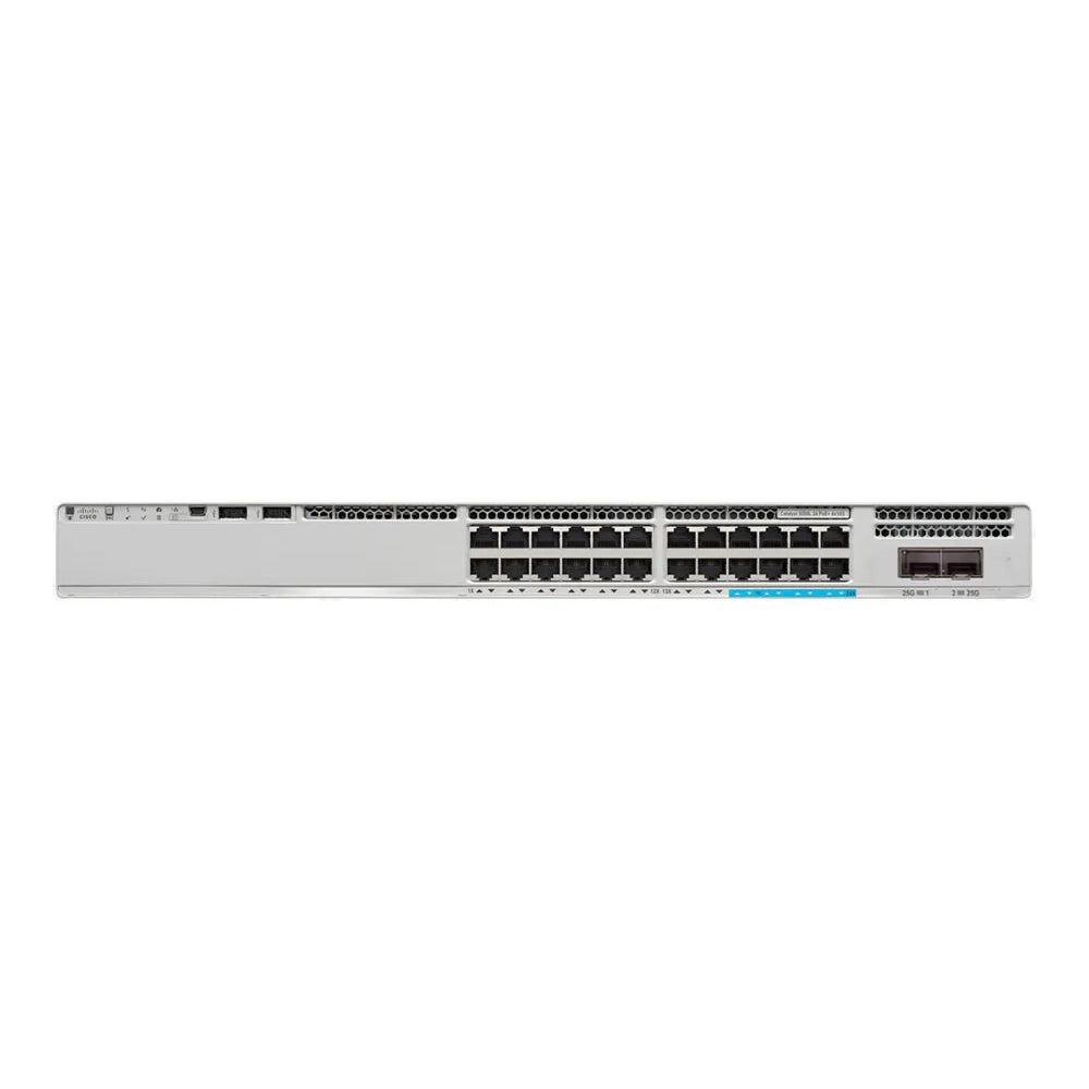 Meraki Catalyst 9200L-M 24-Port Gigabit SFP+ Switch | C9200L-24PXG-2Y-M