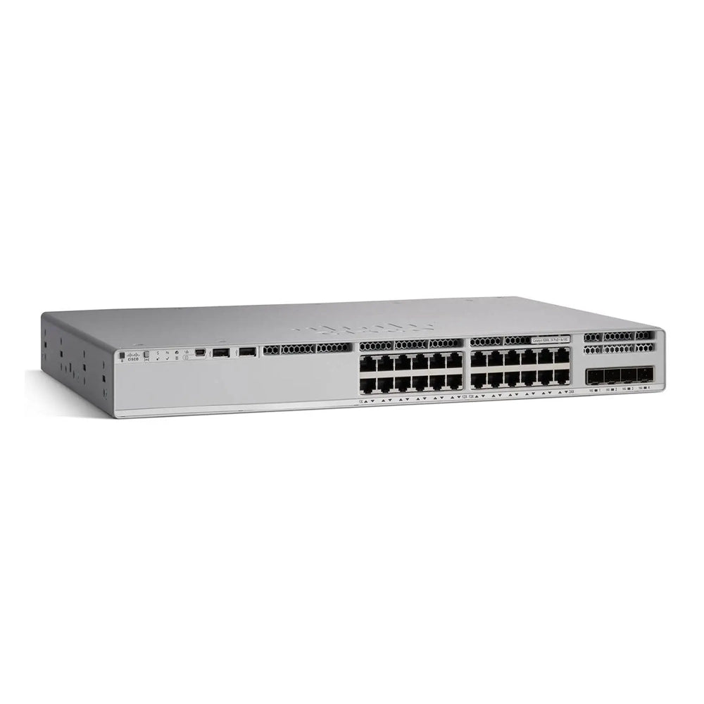 Meraki Catalyst 9200L-M 24-Port Gigabit SFP+ Switch | C9200L-24PXG-4X-M