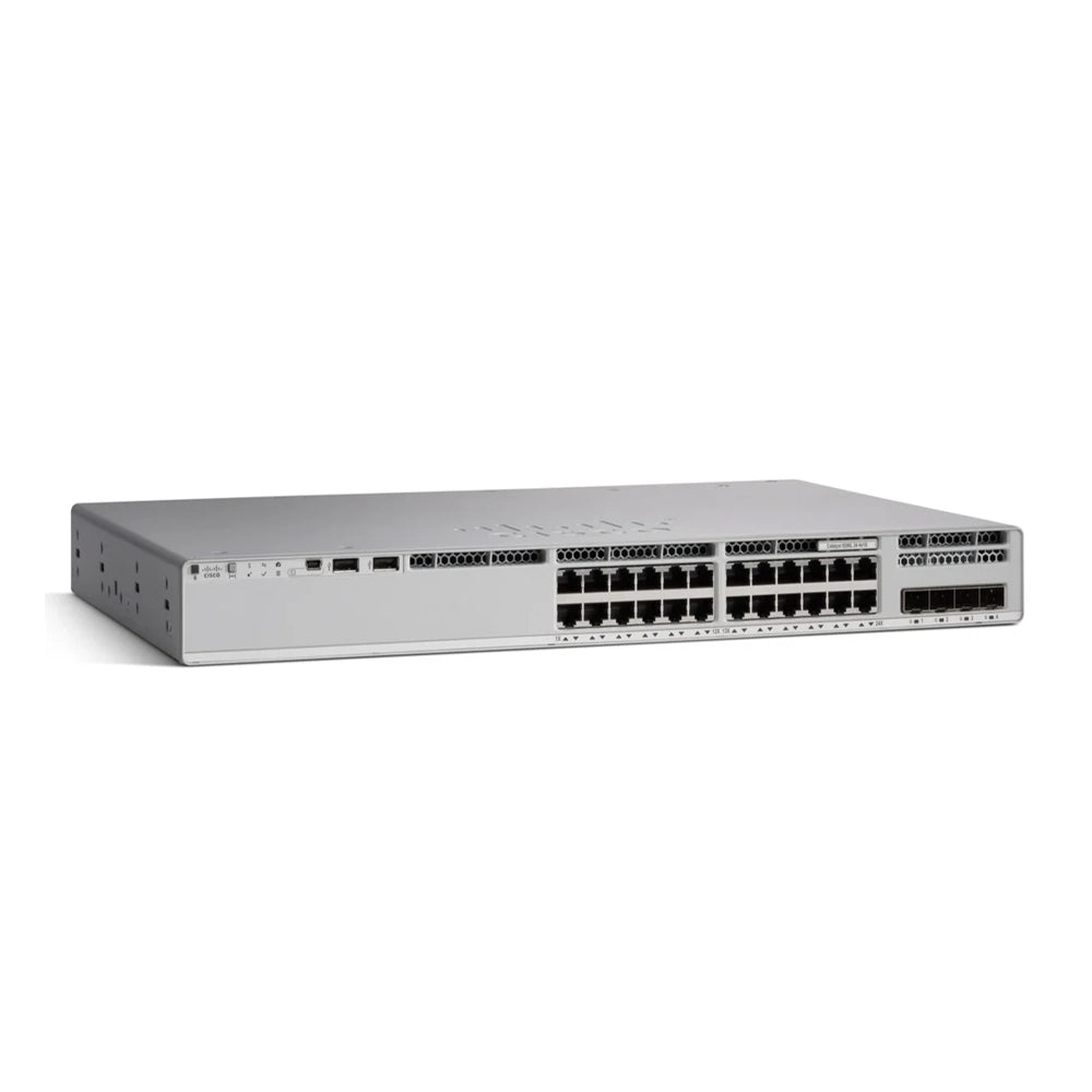 Meraki Catalyst 9200L-M 24-Port Gigabit SFP Switch | C9200L-24T-4G-M