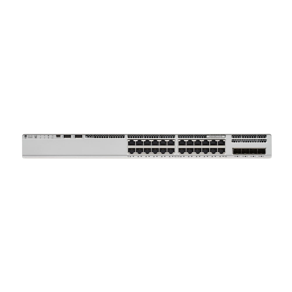 Meraki Catalyst 9200L-M 24-Port Gigabit SFP+ Switch | C9200L-24T-4X-M