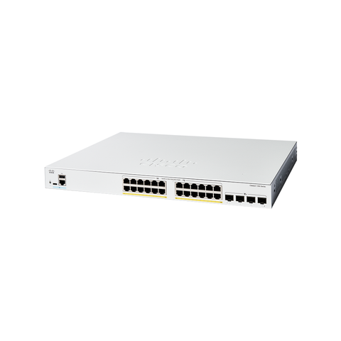 Cisco Catalyst 1300 24-Port PoE+ Gigabit Switch + 4x SFP+ | C1300-24FP-4X