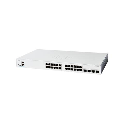 Cisco Catalyst 1300 24-Port Gigabit Switch + 4x SFP+ | C1300-24T-4X