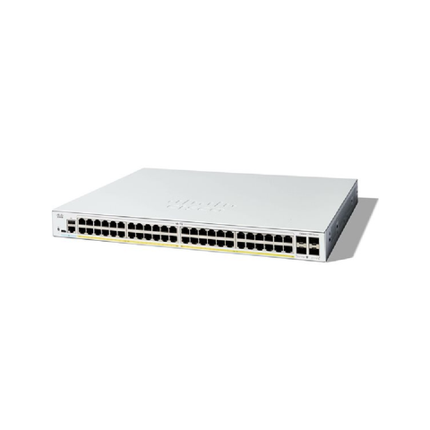 Cisco Catalyst 1300 48-Port PoE+ Gigabit Switch + 4x SFP | C1300-48FP-4G