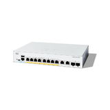 Cisco Catalyst 1300 8-Port PoE+ Gigabit Switch + 2 Gig Combo | C1300-8P-E-2G