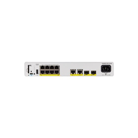 Cisco Catalyst 9200 Compact 8-Port PoE+ Switch | C9200CX-8UXG-2XH-A