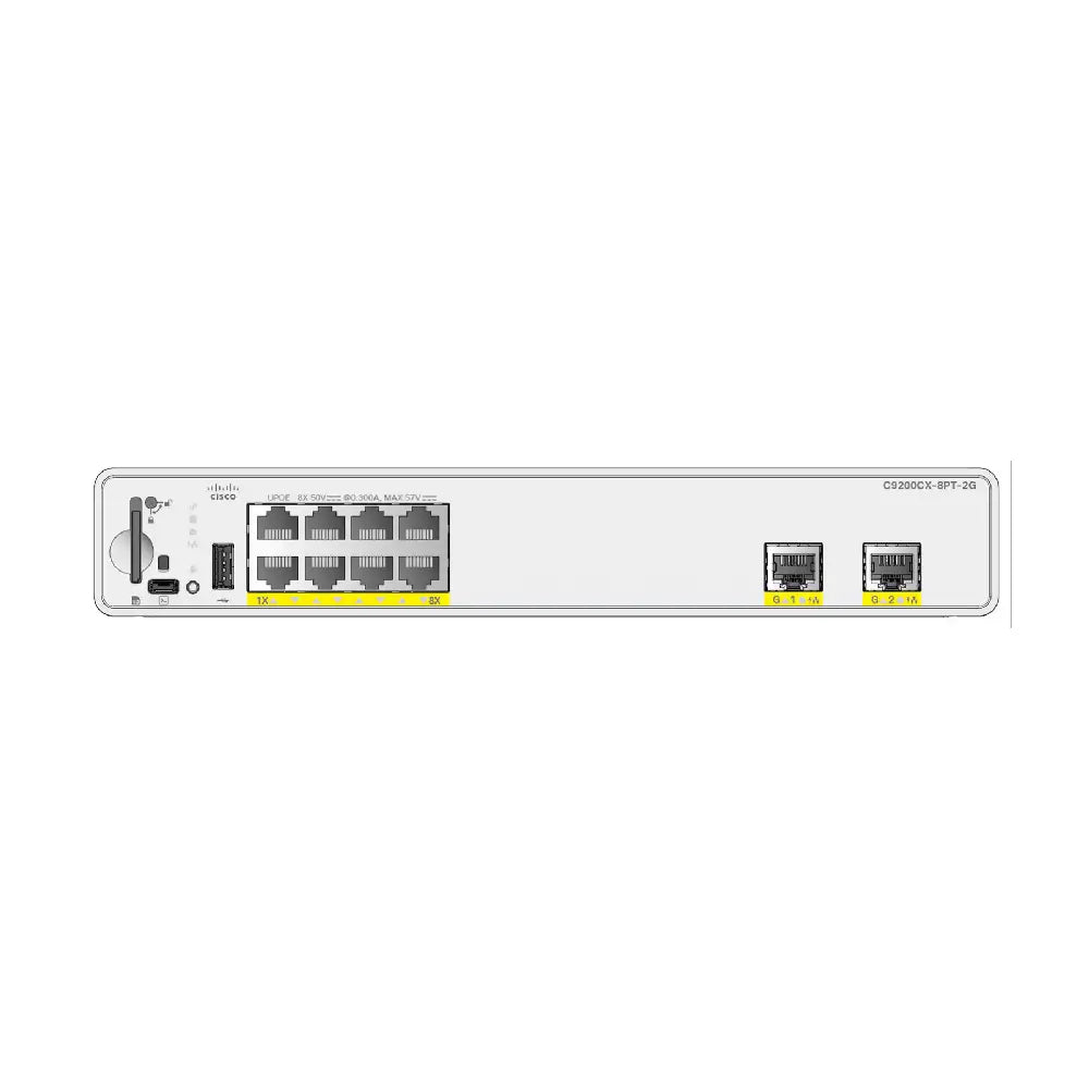 Cisco Catalyst C9200CX-8PT-2G-E Switch