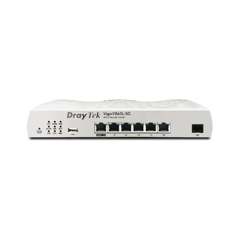 DrayTek Vigor 2865L-5G Wired VDSL Router + 5G/LTE Modem | V2865L-5G-K