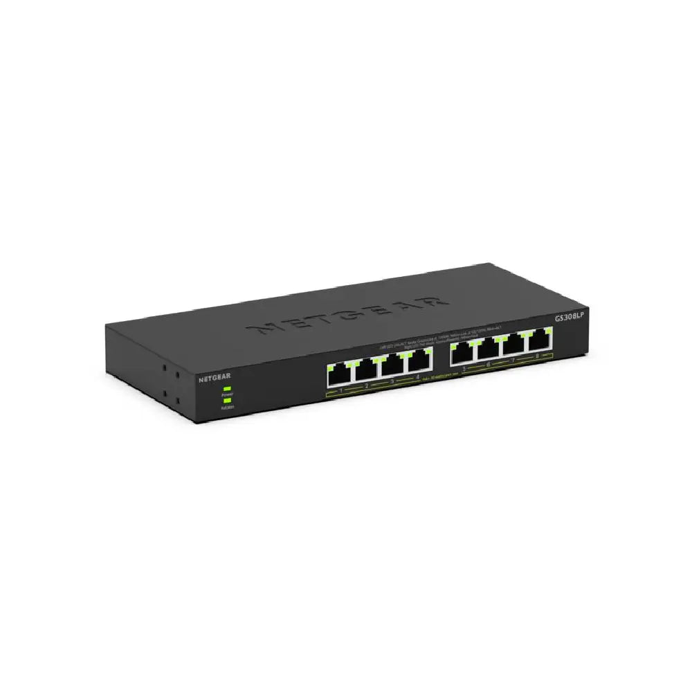 Netgear GS308LP 8-Port Gig PoE+ Switch | GS308LP-100EUS – Network Warehouse