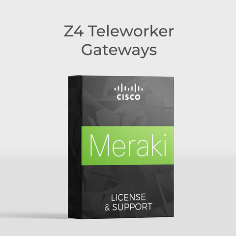 Meraki Z4 Teleworker Gateway Licensing Options