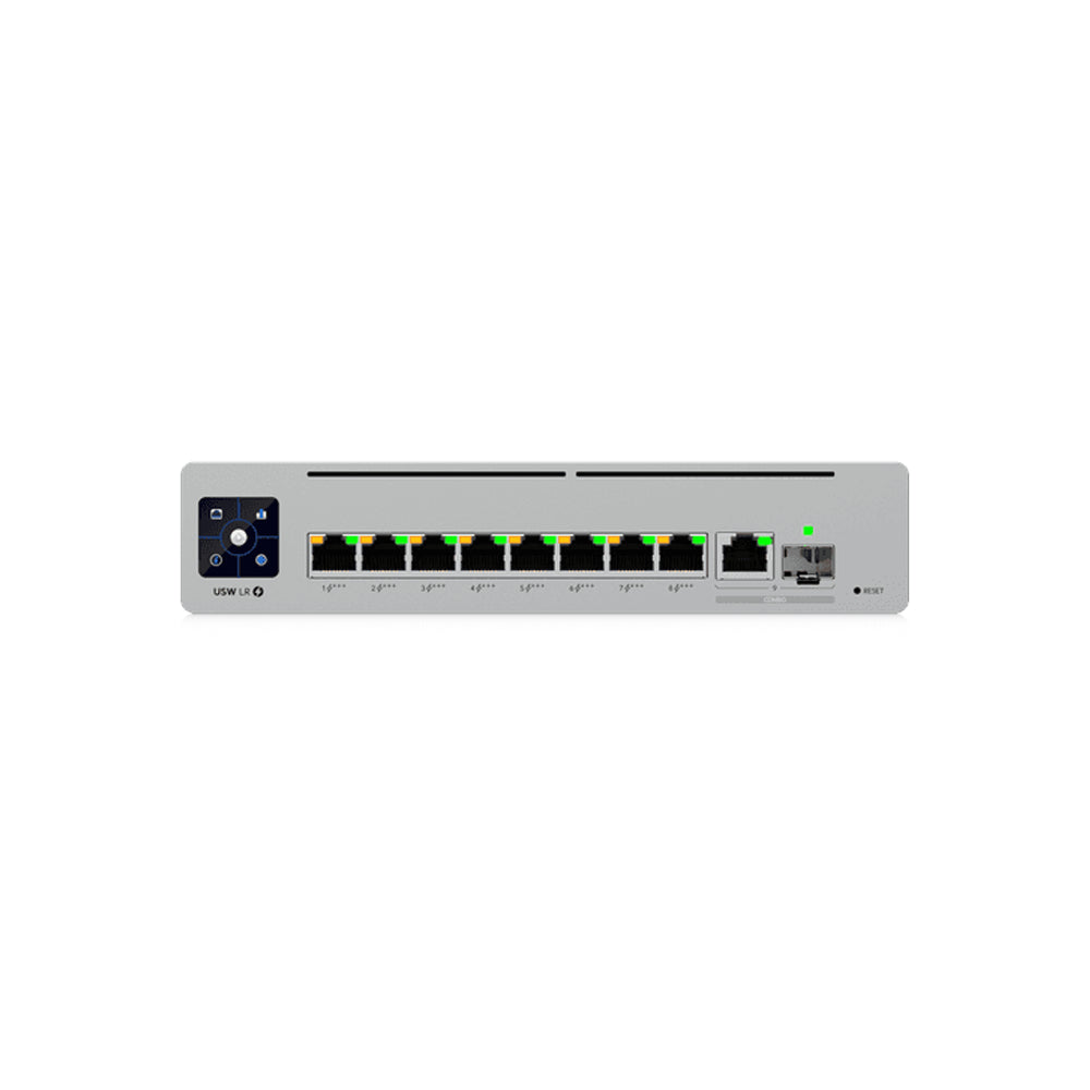 Ubiquiti UniFi Long-Range 8-Port PoE+++ Switch | USW-LR-SWITCH-8-POE