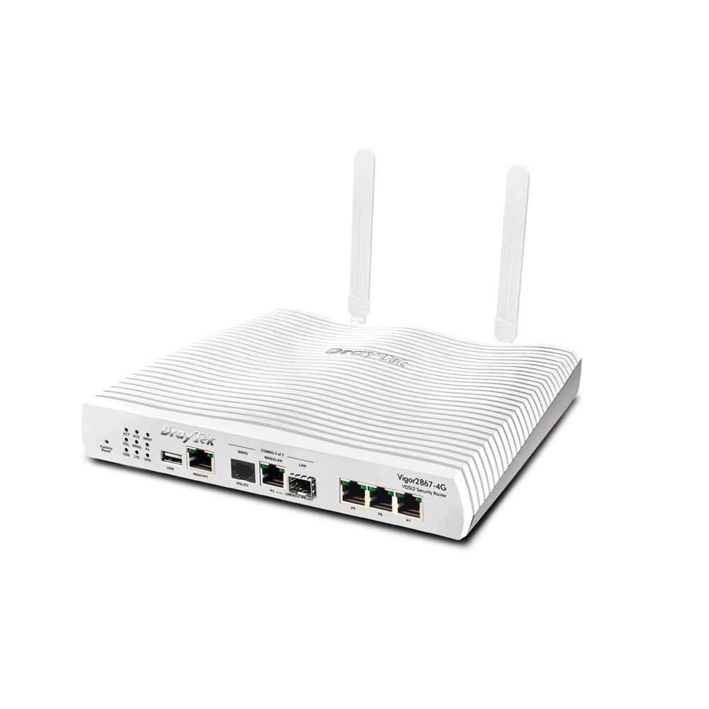DrayTek Vigor 2867-4G Multi-WAN 4G LTE Router | V2867-4G-K