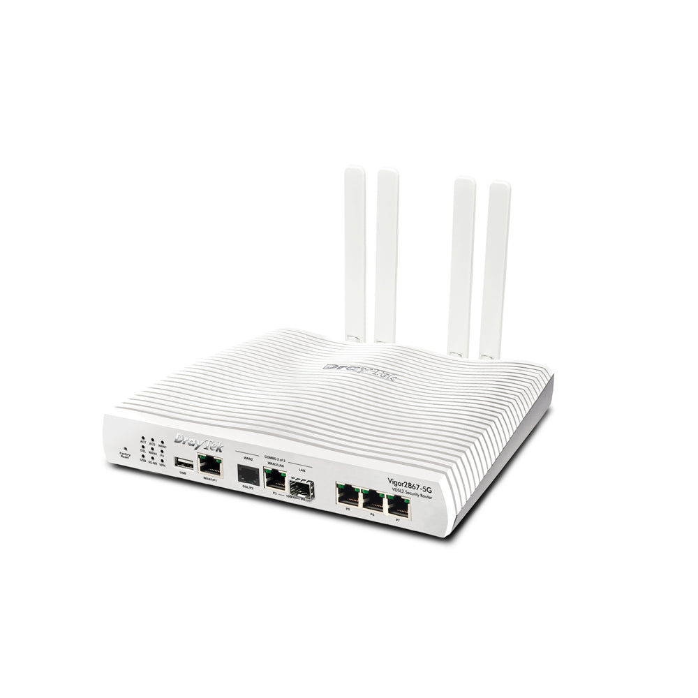 DrayTek Vigor 2867-5G Multi-WAN 5G Router | V2867-5G-K