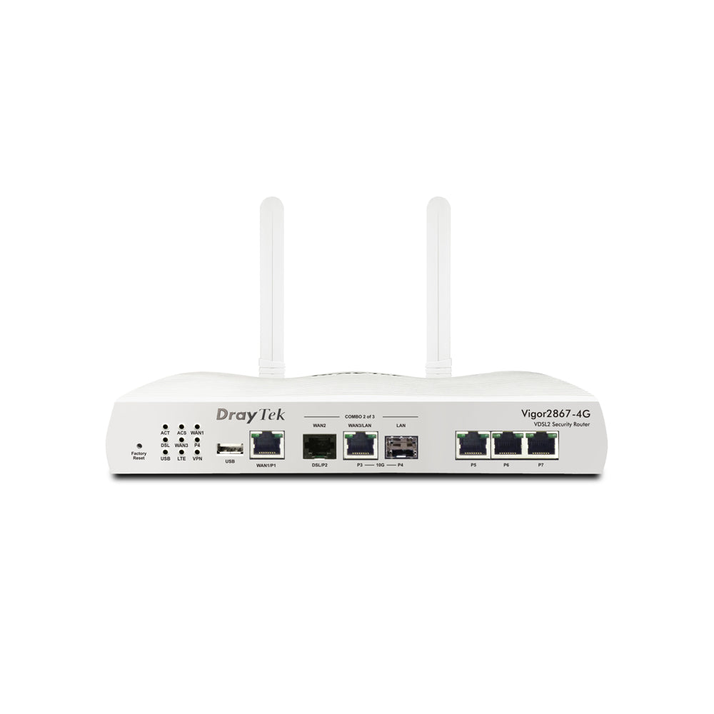 DrayTek Vigor 2867-5G Multi-WAN 5G Router | V2867-5G-K