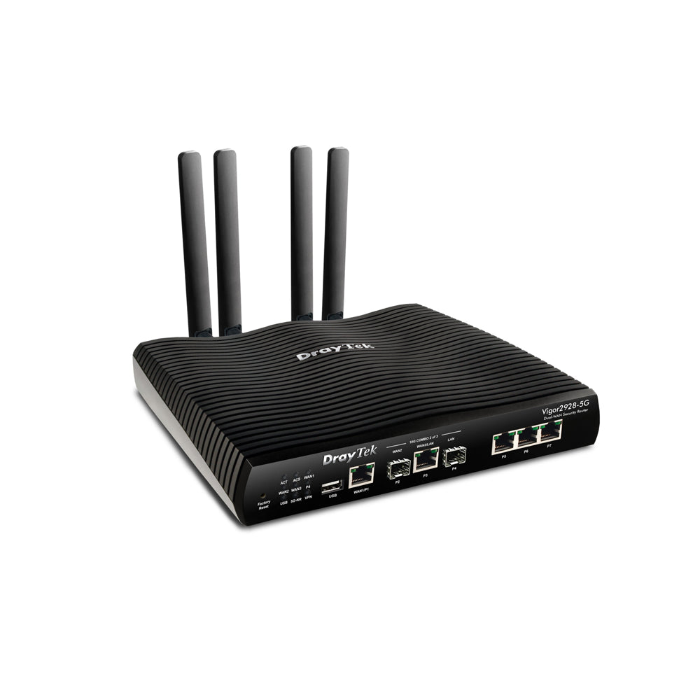 DrayTek Vigor 2928-5G 10GbE Multi-WAN 5G Router | V2928-5G-K