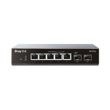 DrayTek VigorSwitch Q1070x 5-Port 2.5GbE Switch SFP+ | VSQ1070X-K