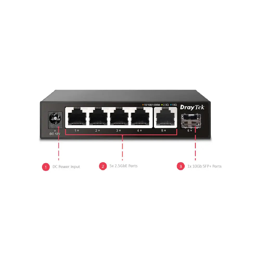 DrayTek VSQ60X-K Switch