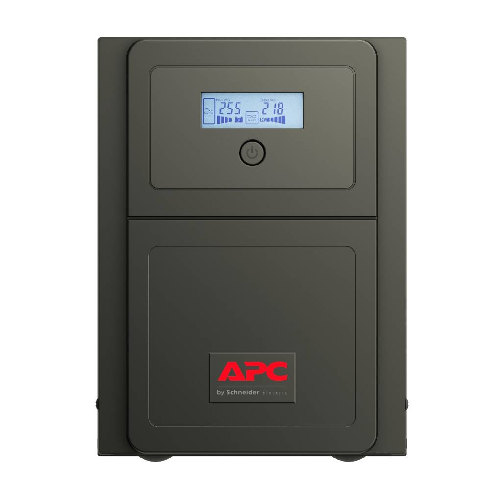 APC Easy UPS 1 Ph Line Interactive, 750VA, Tower, 230V, 6 IEC C13 outlets, AVR, Dry Contact, LCD, Without Network Card support | SMV750CAI - Network Warehouse