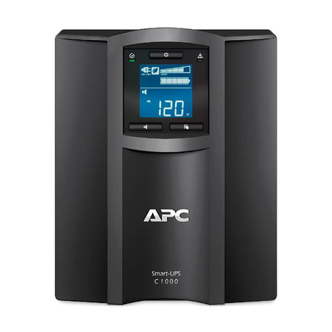 APC Smart - UPS C, Line Interactive, 1000VA, Tower, 230V, 8x IEC C13 outlets, SmartConnect port, USB and Serial communication, AVR, Graphic LCD | SMC1000IC - Network Warehouse