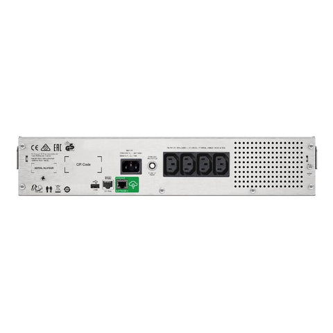 APC Smart - UPS C, Line Interactive, 1500VA, Rackmount 2U, 230V, 4x IEC C13 outlets, SmartConnect port, USB and Serial communication, AVR, Graphic LCD | SMC1500I - 2UC - Network Warehouse