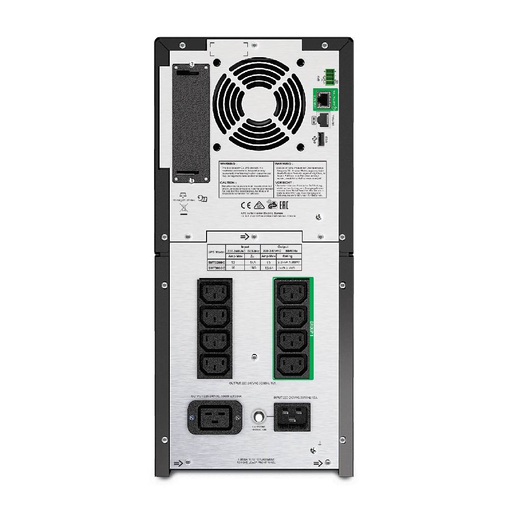 APC Smart - UPS, Line Interactive, 3000VA, Tower, 230V, 8x IEC C13+2x IEC C19 outlets, SmartConnect Port+SmartSlot, AVR, LCD | SMT3000IC - Network Warehouse