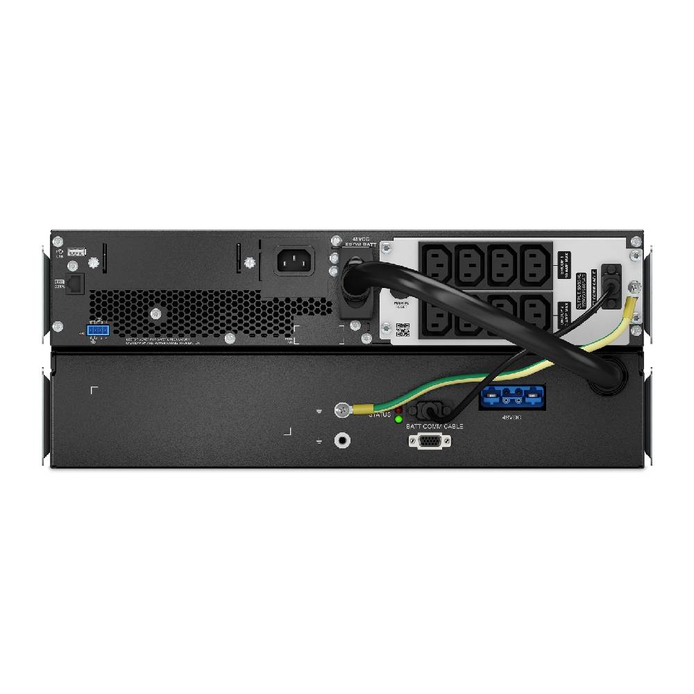 APC Smart - UPS On - Line, 1000VA, Lithium - ion, Rackmount 4U, 230V, 8x C13 IEC outlets, SmartSlot, Extended long runtime, Rail kit included | SRTL1000RM4UXLI - Network Warehouse