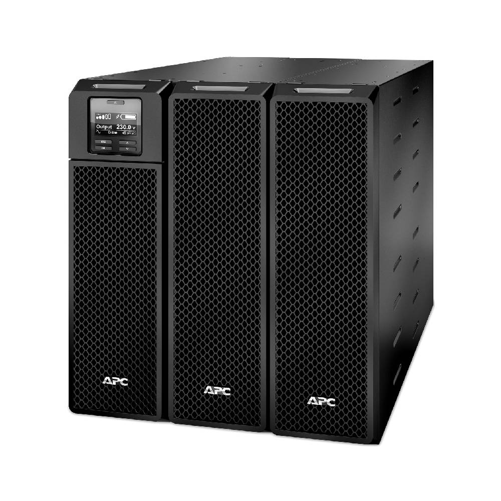 APC Smart - UPS On - Line, 10kVA/10kW, Tower, 230V/400V, 6x C13+4x C19 IEC outlets, Network Card+SmartSlot, Extended runtime, W/O rail kit | SRT10KXLI - Network Warehouse