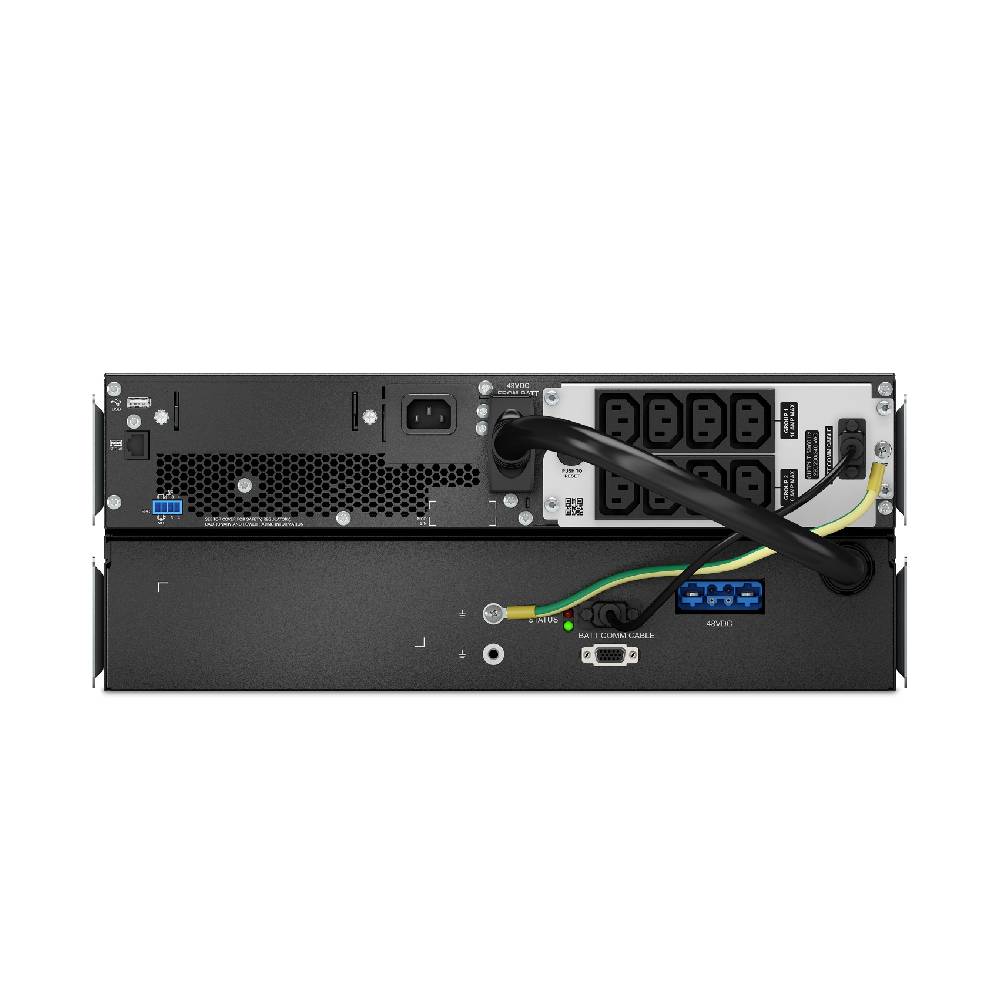 APC Smart - UPS On - Line, 1500VA, Lithium - ion, Rackmount 4U, 230V, 8x C13 IEC outlets, SmartSlot, Extended long runtime, Rail kit included | SRTL1500RM4UXLI - Network Warehouse