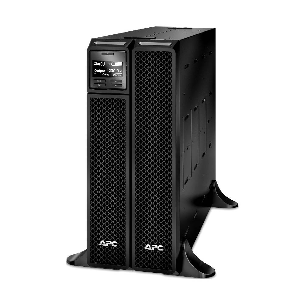 APC Smart - UPS On - Line, 3kVA, Tower, 208V/230V, 6x C13+2x C19 IEC outlets, SmartSlot, Extended runtime, W/O rail kit | SRT3000XLW - IEC - Network Warehouse