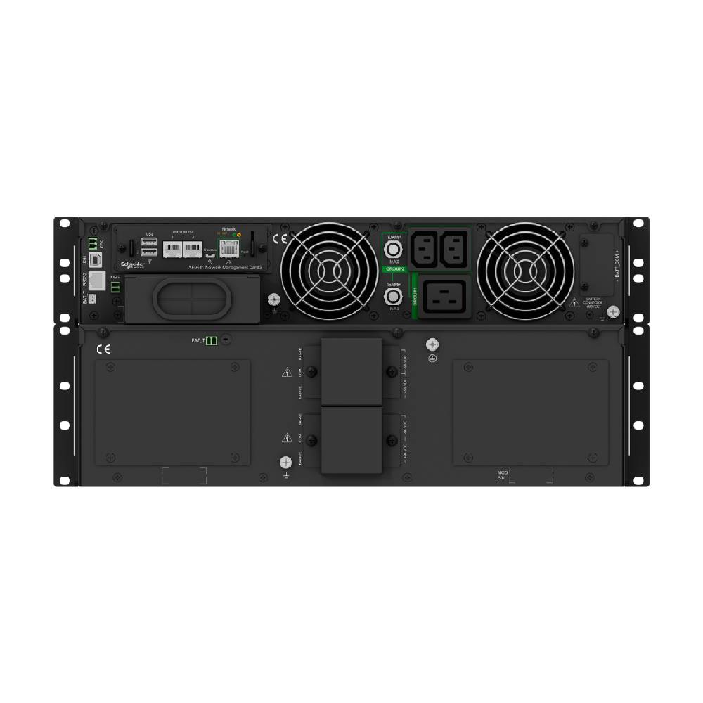 APC Smart - UPS On - Line, 8kVA/8kW, Rack/Tower, 230V, 2x IEC C13+1x IEC C19+Hard wire 3 - wire (H+N+E) outlets, Network Card, W/O rail kit | SRTG8KXLI - Network Warehouse
